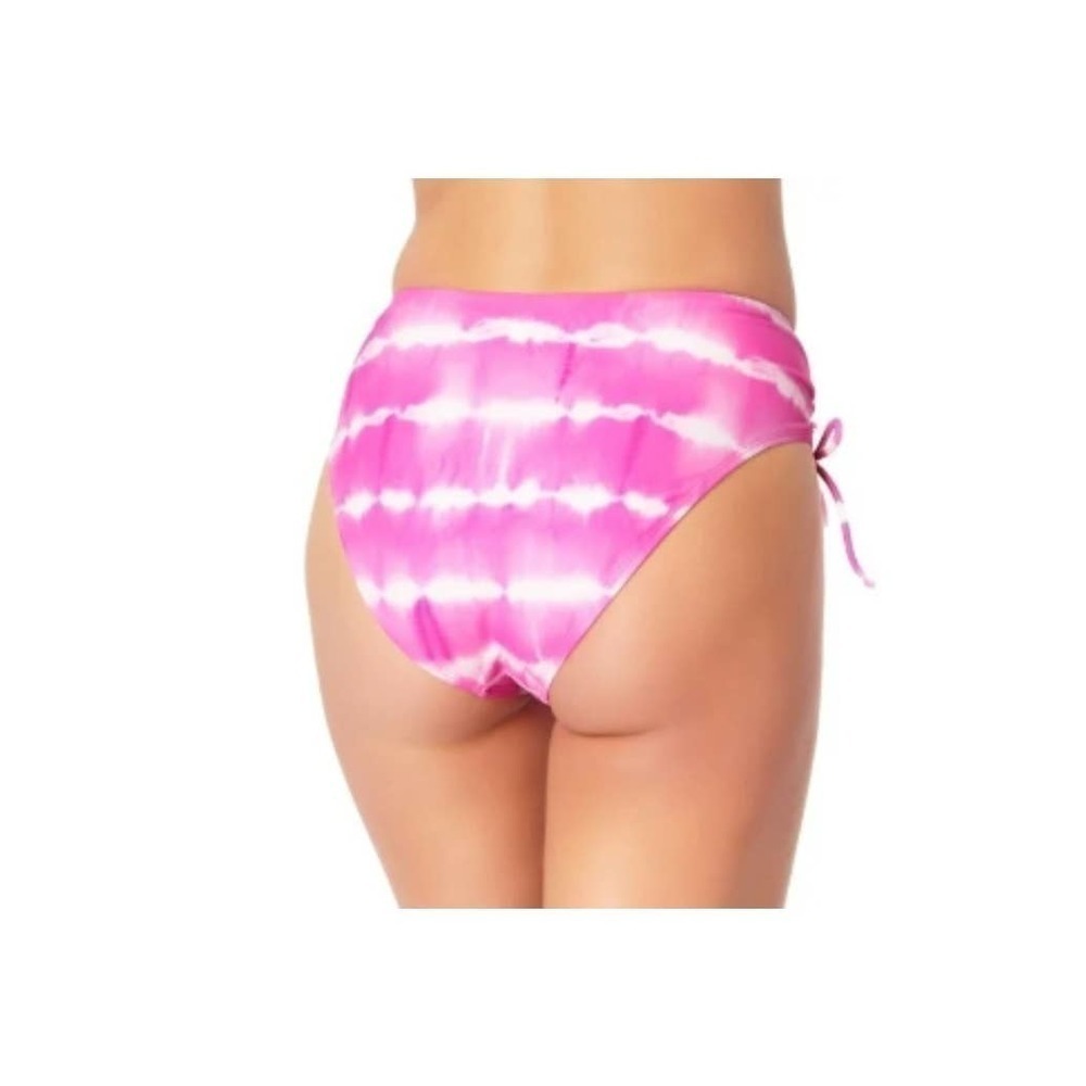 California Waves Pink Tie Dye High Waisted Bottom Medium NWT - Picture 6 of 7